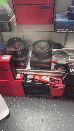 DS18 speakers and tweeters