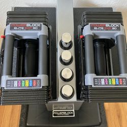 Power Block Dumbbell Set with Stand