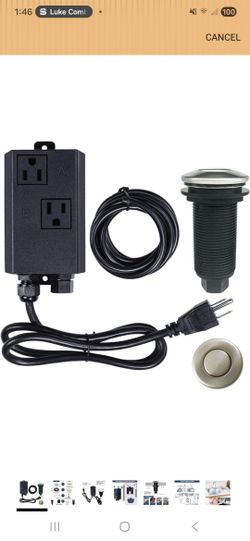 Garbage Disposal Air Switch - NEW