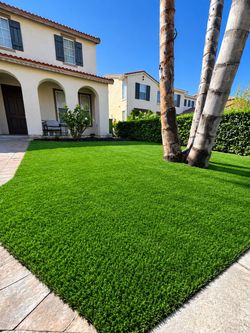 Artificial green grass