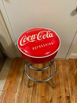 Coca-Cola bar stool