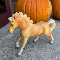 Mid Century Modern Palomino Hand Painted Horse Collectible Japan 
