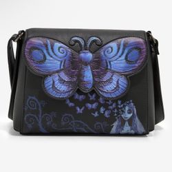 Her universe Corpse Bride Emily Butterfly Crossbody Bag