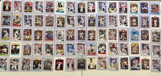 100 Current Baseball Cards