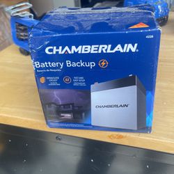 Chamberlain Garage Door Battery Backup 