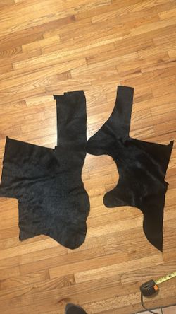 Cow Leather With Fur 2 Pieces