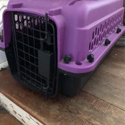 Grreat Choice Purple. Small Pet Carrier 