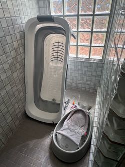 Baby bath and large portable bathtub