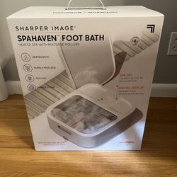 Sharper Image Spa-haven Foot Bath