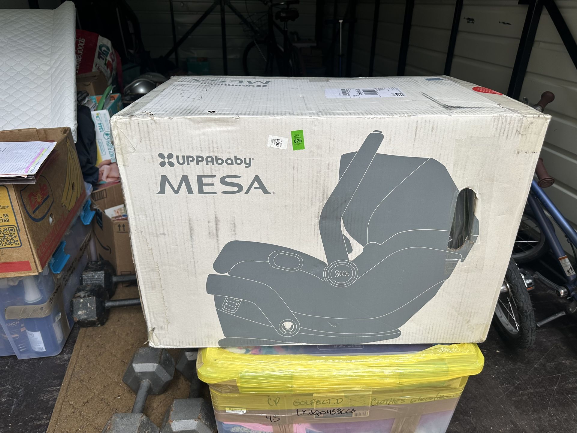 UPPAbaby MESA Infant Car Seat, 2022, Henry (Blue Marl)