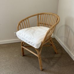 Boho Rattan Arm Chair