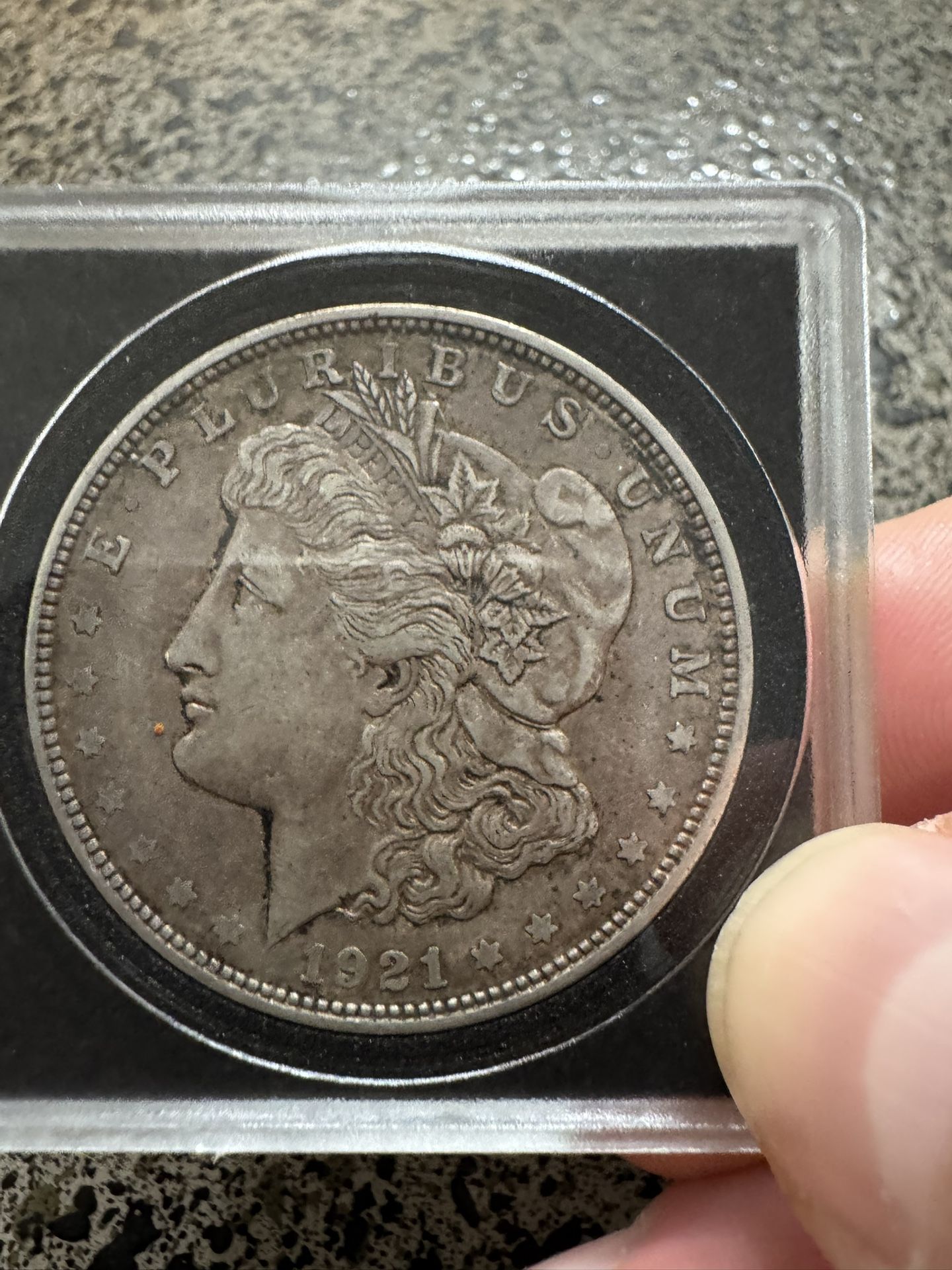 1921D Morgan Silver Dollar