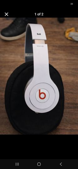 Beats Solo HD Over-Ear Headphones White
