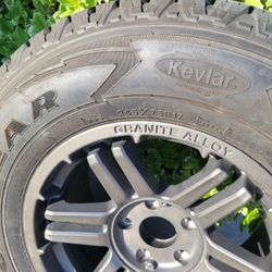 Alloy 17"x8.5 Wheels 