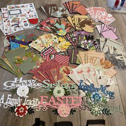 Scrapbook Supplies Read Description 