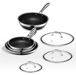 Hexclad 7pc pan set