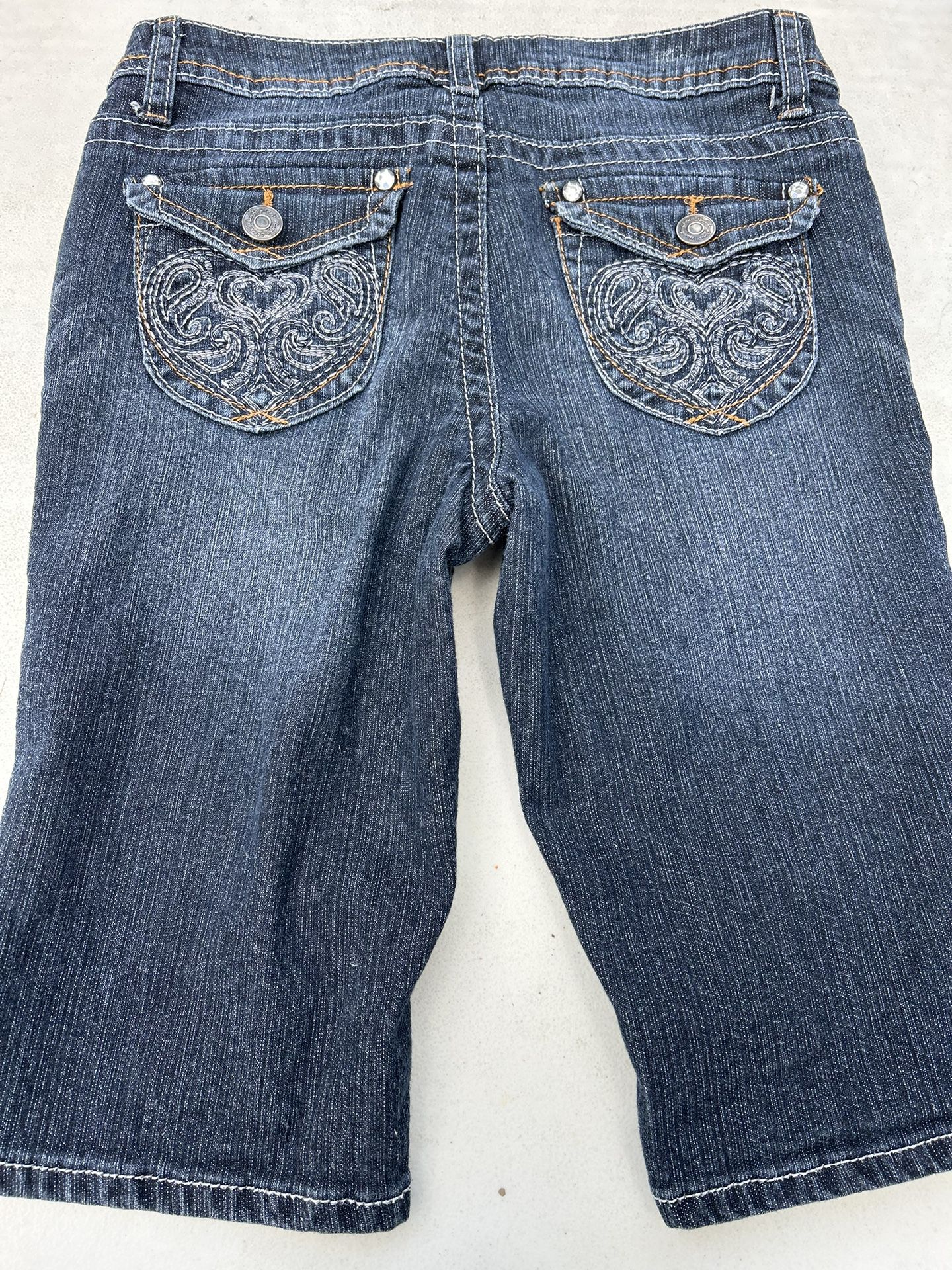 Blue Jean Long Shorts Size 10 