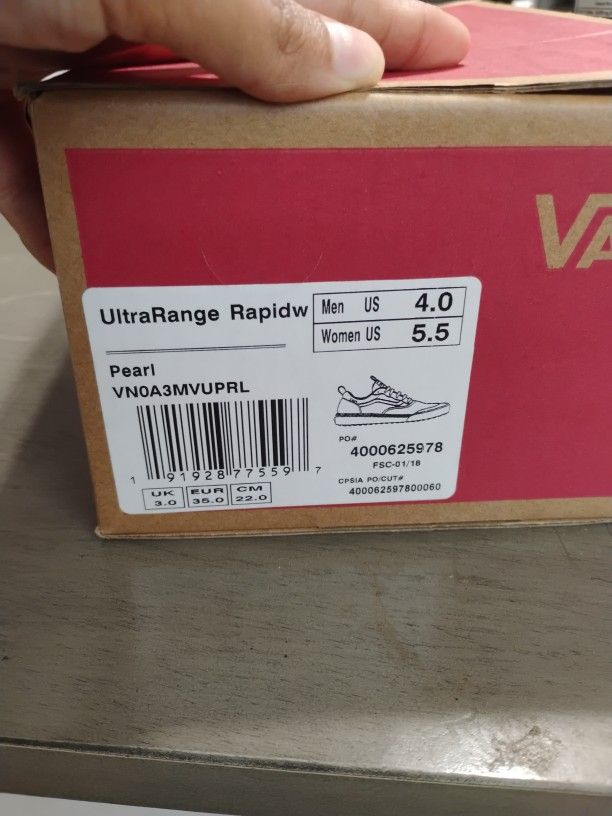 Vans Off The Wall Shoes Size 5.5 In Women