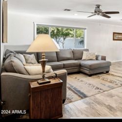 Beautiful Large Family Sectional Couch