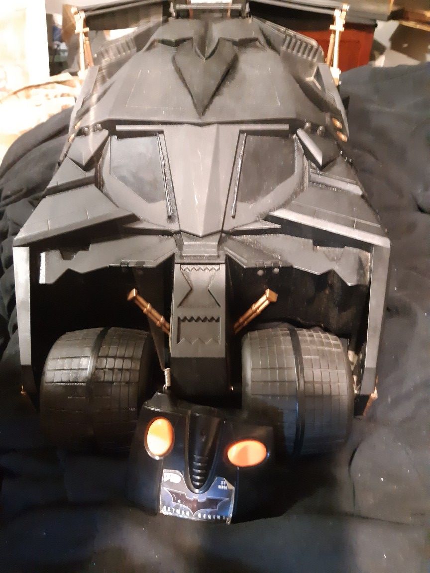 2005 Batman begins giant batmobile from the 2005 Batman begins movie