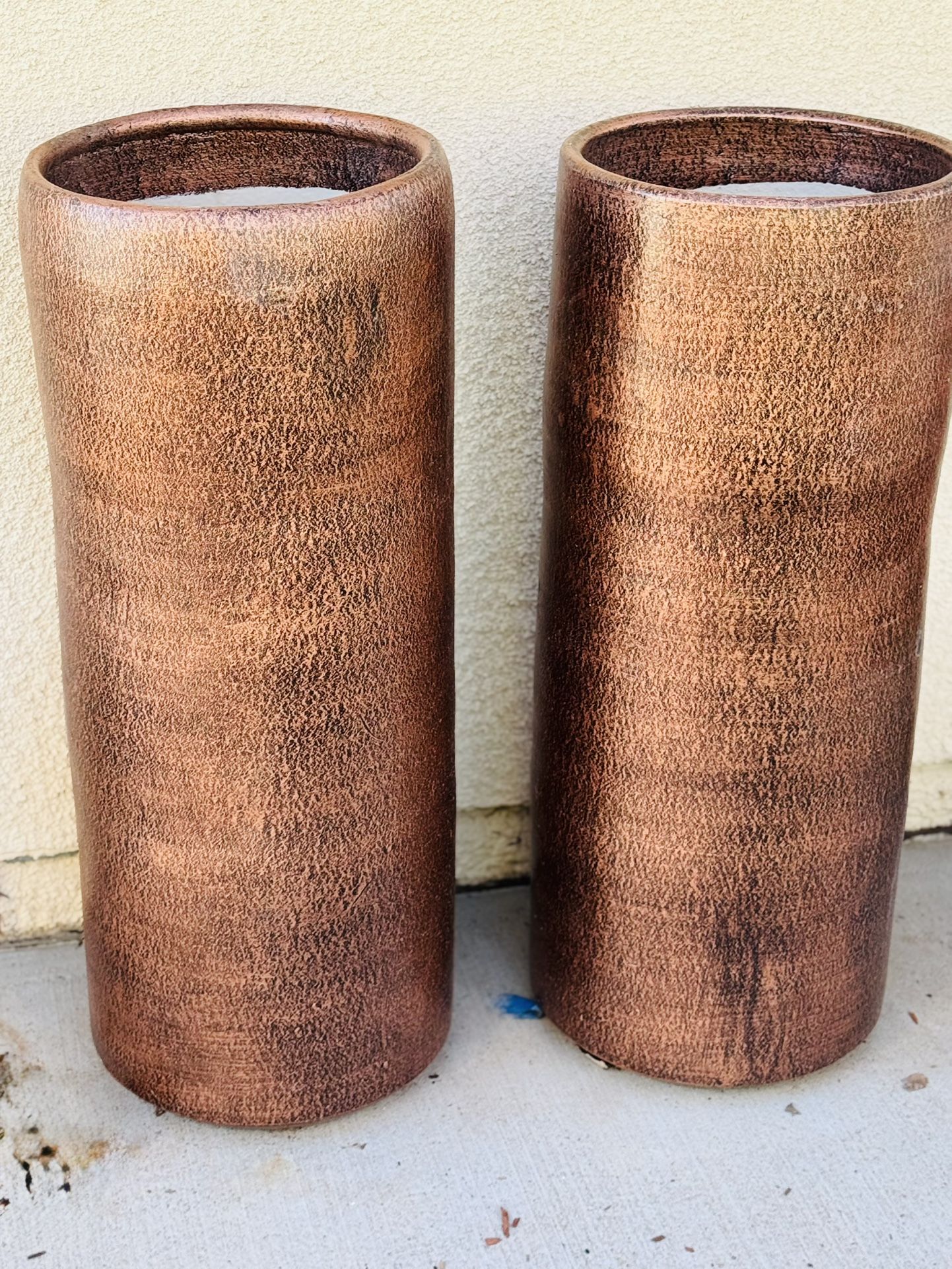 2x$75 Mexican Clay Modern Platers Or $40 Each