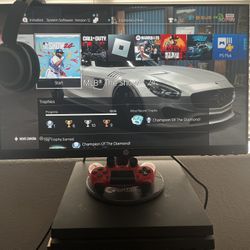 PS4 PRO With HP Monitor 