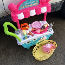 Kids  Ice Cream Car And Toys 