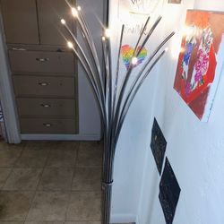 Chrome LED Touch Lamp