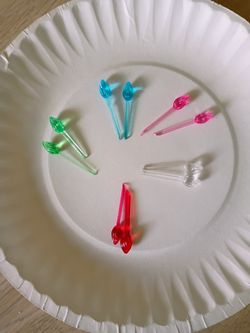 90 Plastic Mini Twist Lights For Small Ceramic Christmas Tree 
