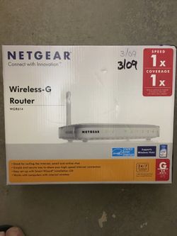 Netgear WGR614 Wireless-G Router