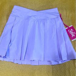 Justice Girls Pleated Skirt Lavender