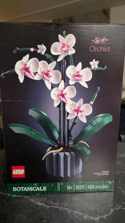 Botanical Orchid Lego