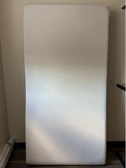 Sinus twin mattress +black metal frame