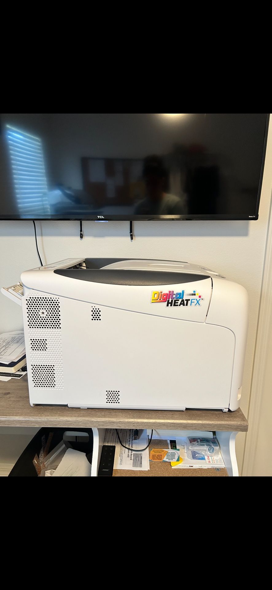 Digital Heat Fx 8432wdt White Toner Printer