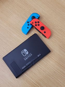 Nintendo Switch - V2 with Red and Blue Joy-Con