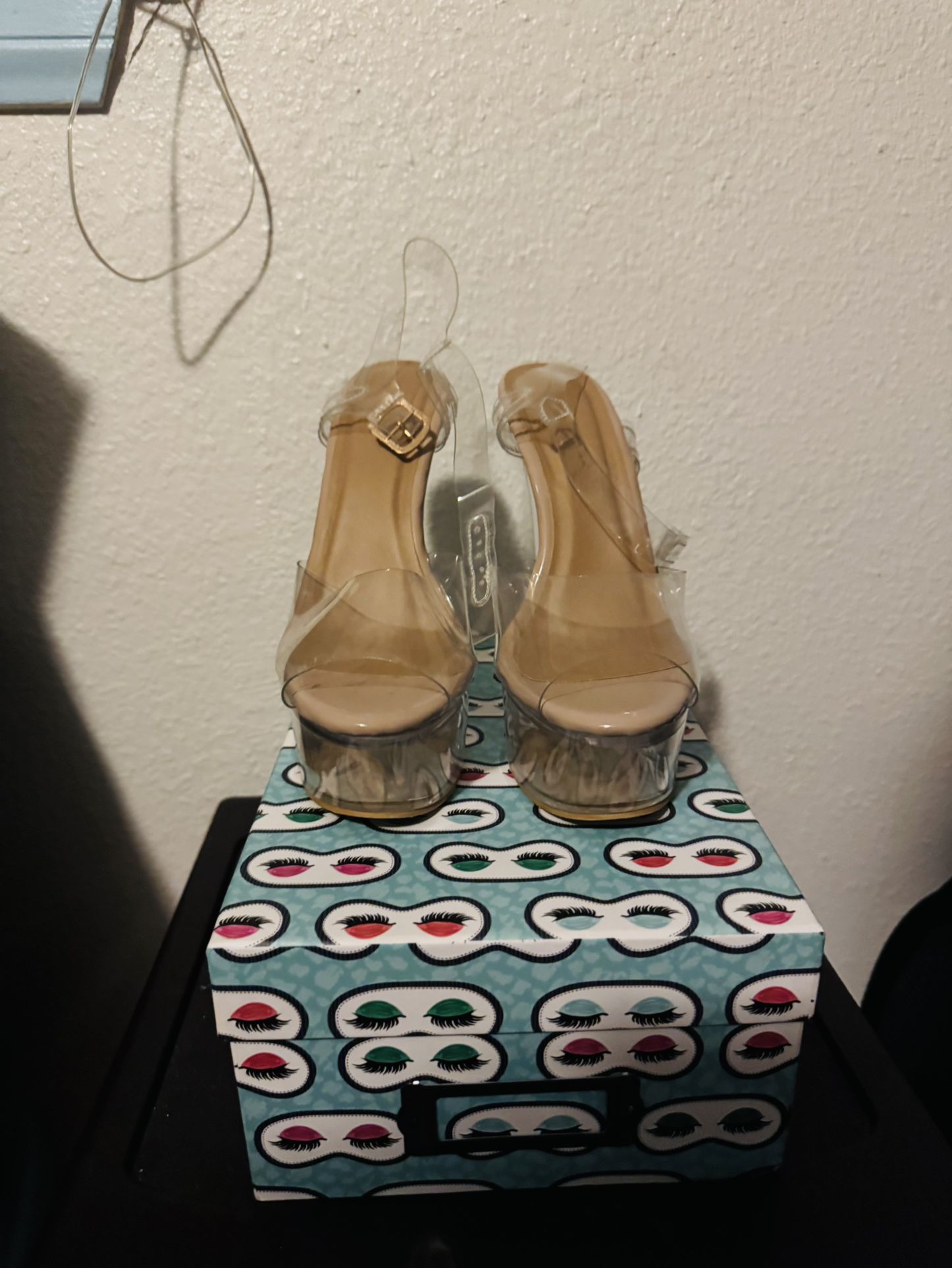 Clear Heels