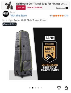 New IZZO Golf Travel Bag