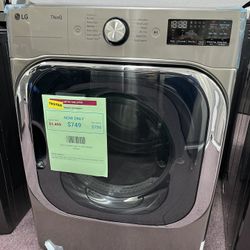 Electric Dryer 29’ Stackable LG In Silver 