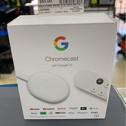 Google Chromecast w/Google TV