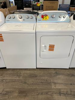 Whirpool Washer & Dryers Take It Home In Payments Please Read Description
