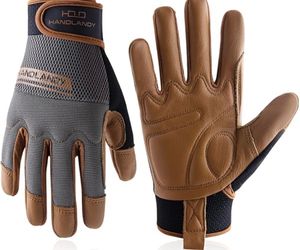 HANDLANDY HLDD Work Gloves Women, Safety Work Gloves Touchscreen Working Glove for Mechanic, Gardening, Construction, DIY