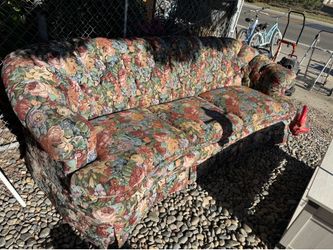 Floral Couch $200