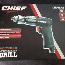 Chief 3/8" Reversible Air Drill 