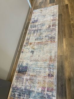 Multicolored Runner Rug