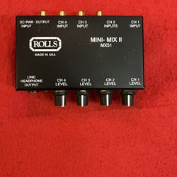 ROLLS MX51 Stereo Mixer 