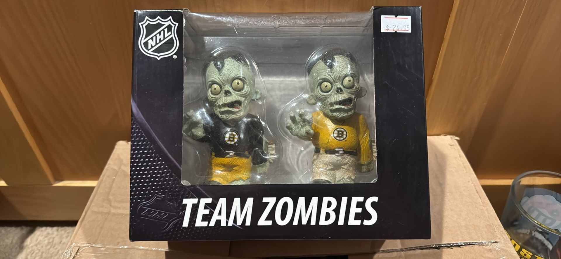 Forever Collectibles NHL Boston Bruins Team Zombies Statue Lot of 2 $25 OBO