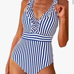 Womens One Piece Beachwear Oversized Monokini Swim Suits Tummy Control High Cut Bathing Suit Sexy Busty Beach Bikini