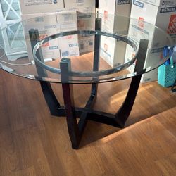 Glass Dining Table
