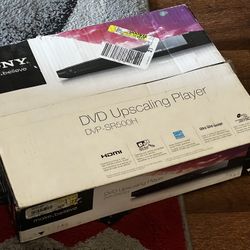 Sony DVD Upscaling Player, DVP-SR500H