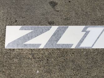 ZL1 Windshield Decal